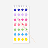 Mini water colouring book with paint 