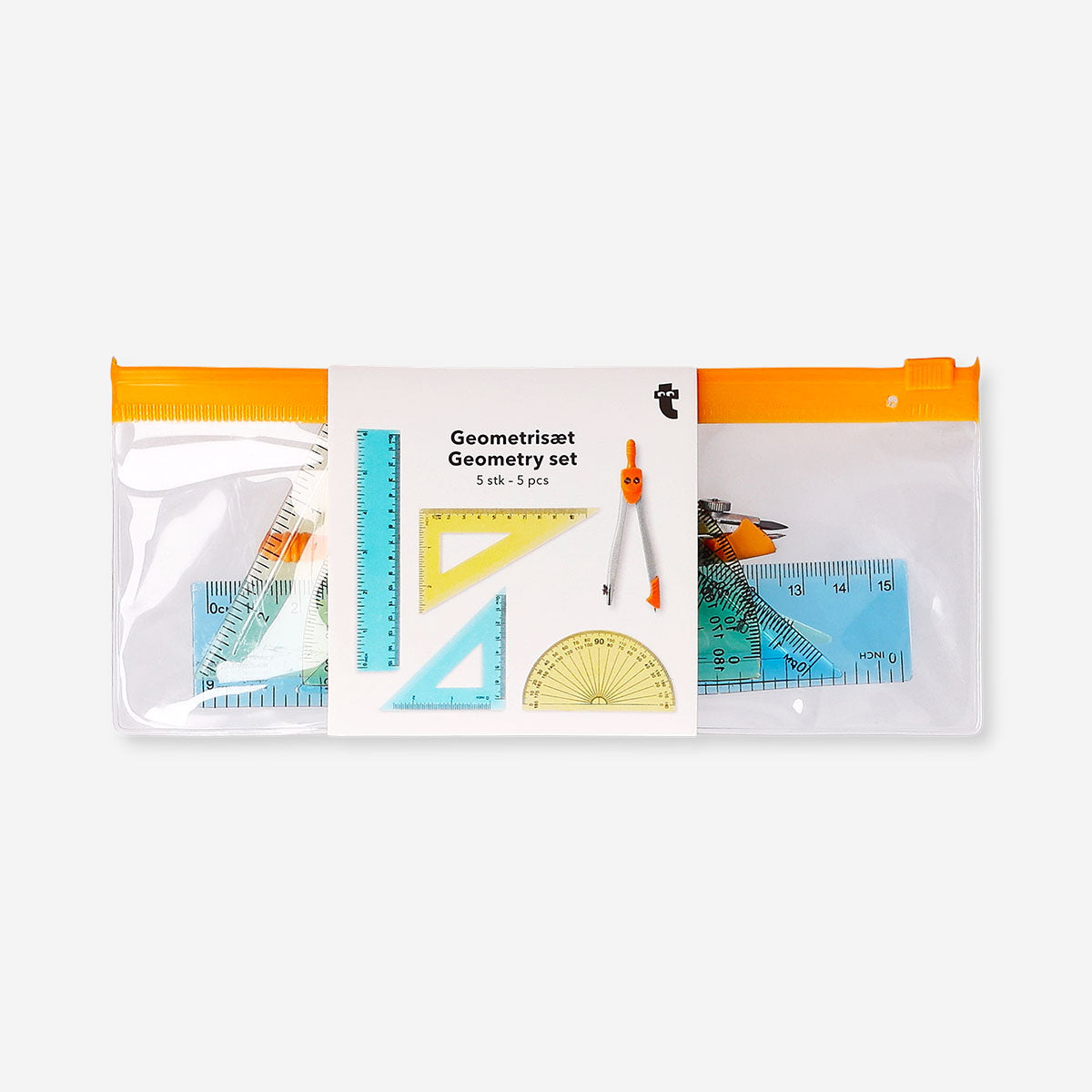 Geometry set - 5 pcs