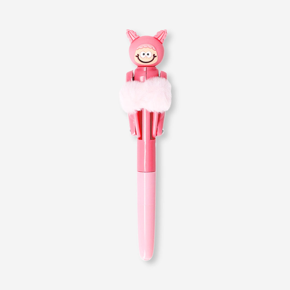 Boxing ballpoint pent - Candy monster with pom poms