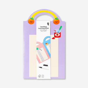 Reusable math learning book
