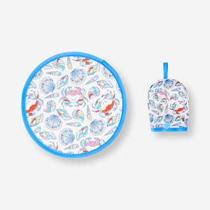 Foldable fan - Sea theme 