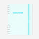 Mavi Çalışma Planlayıcı Defter