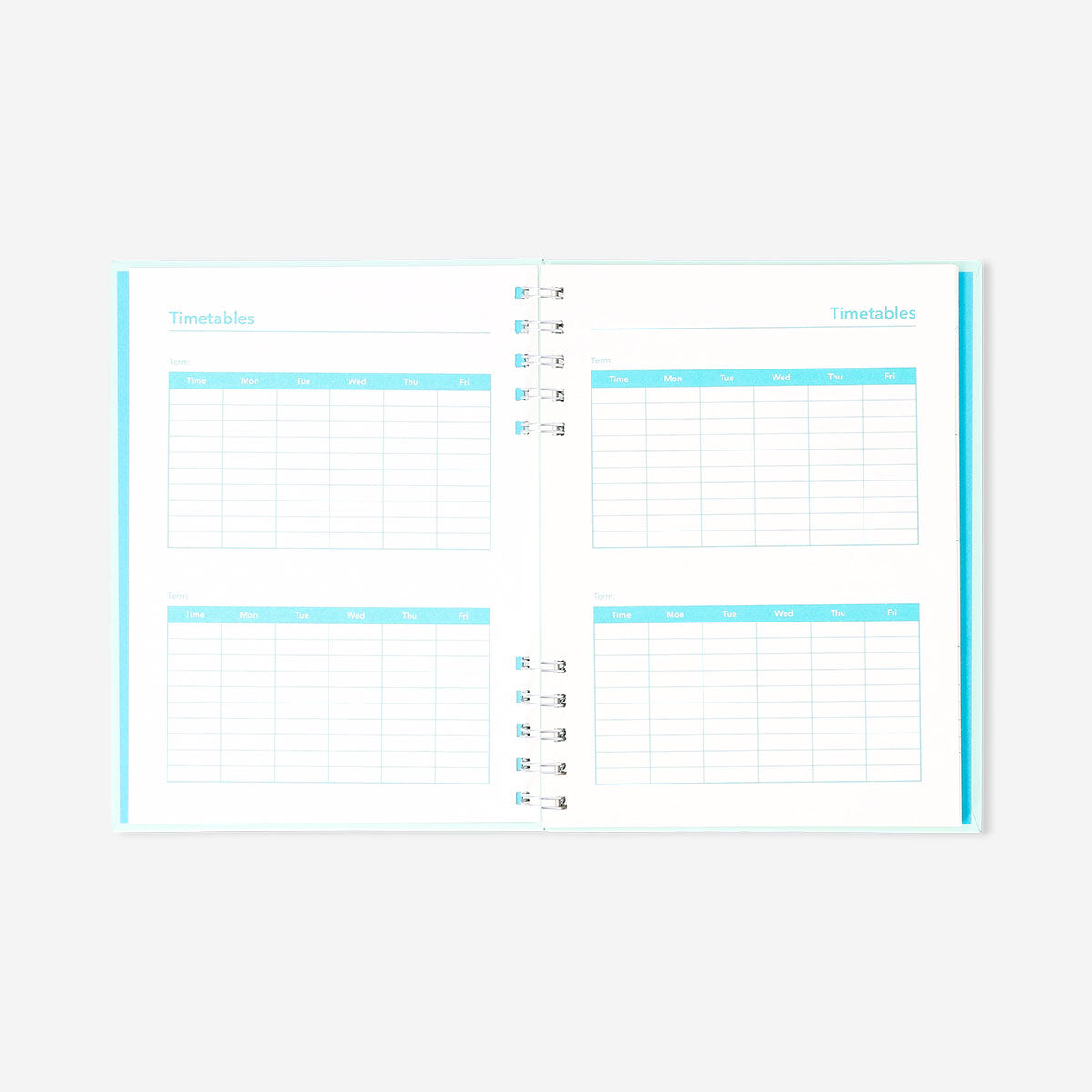 Mavi Çalışma Planlayıcı Defter