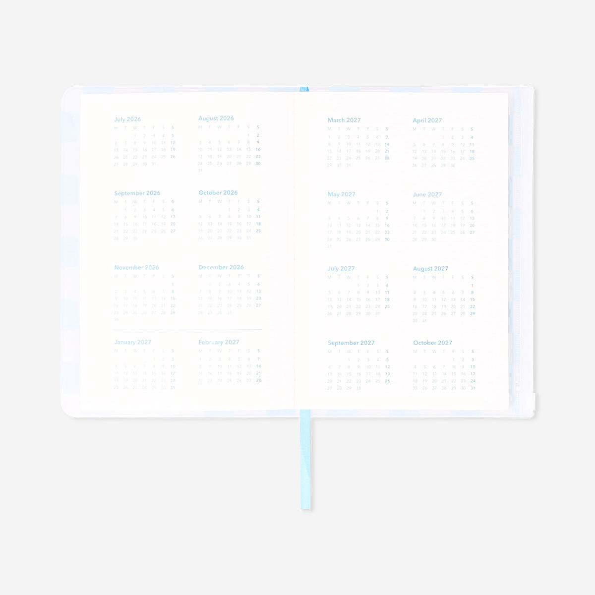 Kareli Fermuarlı Çalışma Planlayıcı Defter