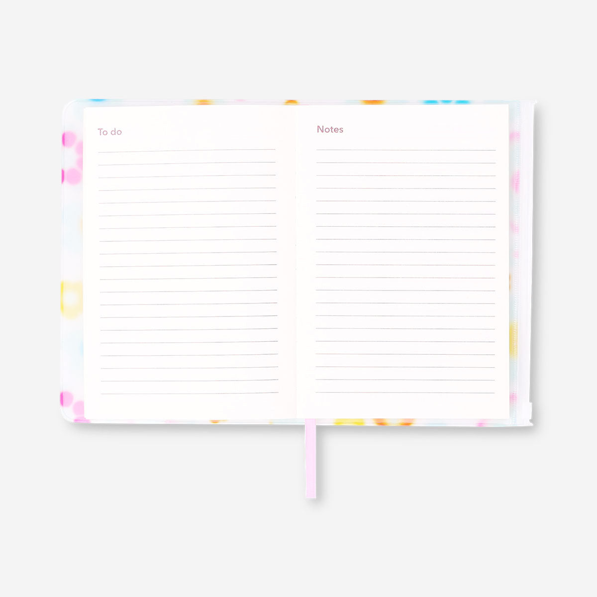 Çiçekli Fermuarlı Çalışma Planlayıcı Defter