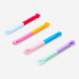 2-in-1 cat and paw highlighters - 4 pcs
