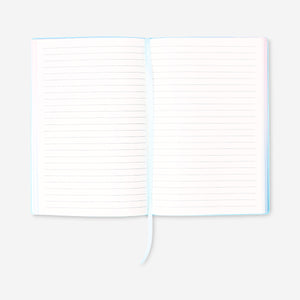 Mavi Gökkuşağı Kenarlı A5 Defter