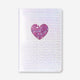 Parlak Kalp Desenli A5 Defter