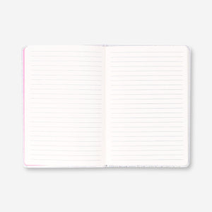 Parlak Kalp Desenli A5 Defter