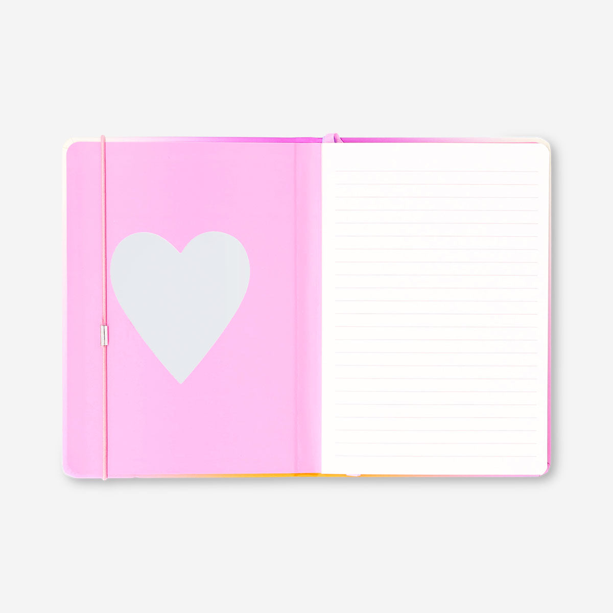 Aynalı Süslü Turuncu A5 Defter
