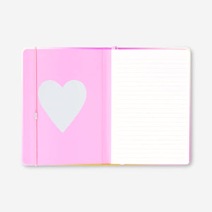 Aynalı Süslü Turuncu A5 Defter