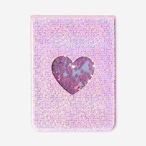 Holographic notepad with heart