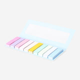 Multi coloured page markers