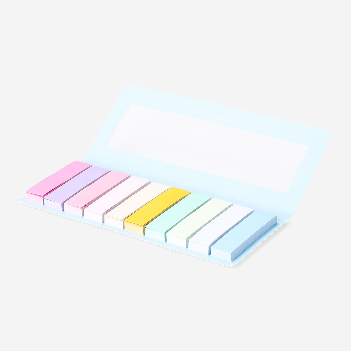 Multi coloured page markers