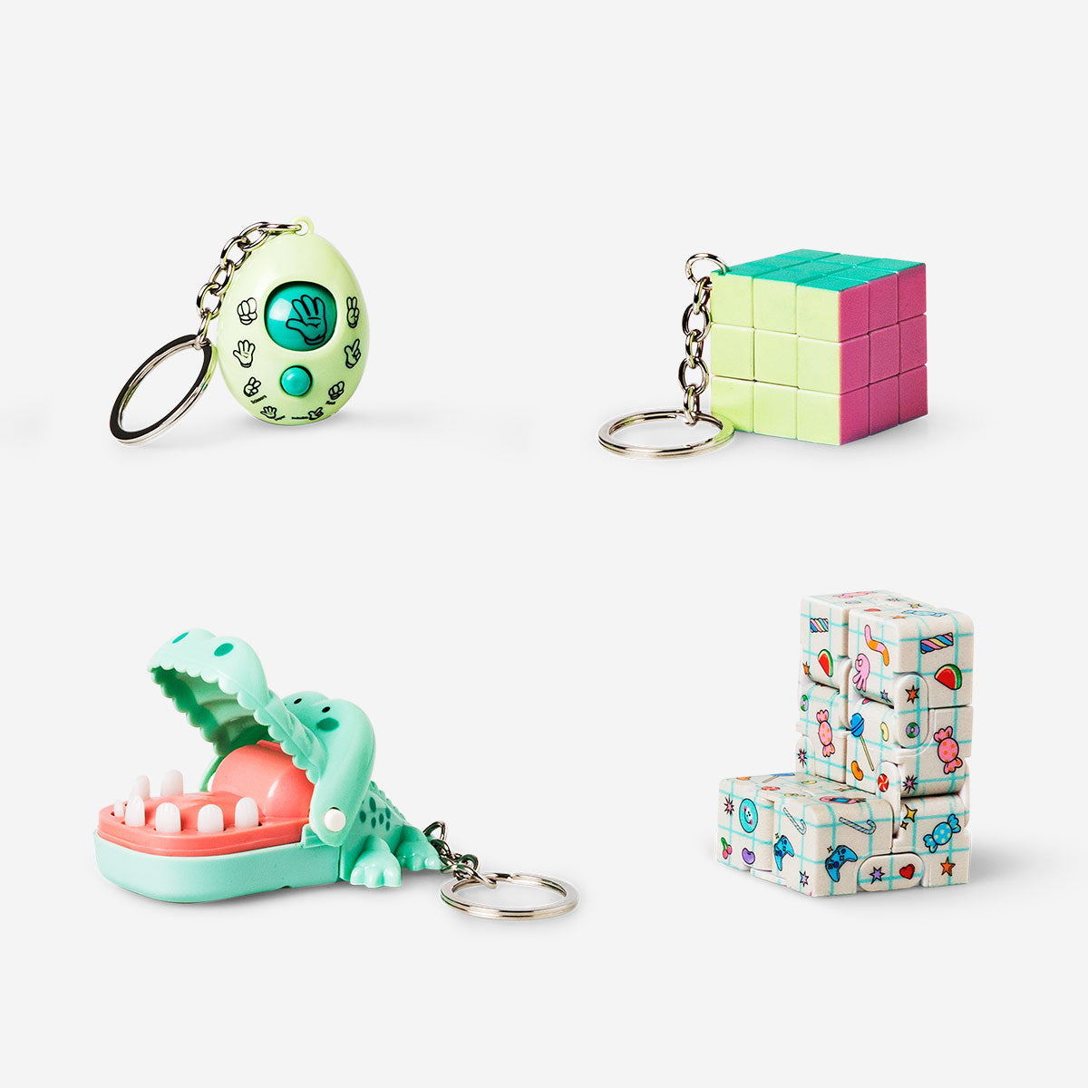 Collectable surprise - Mini games on keychains 