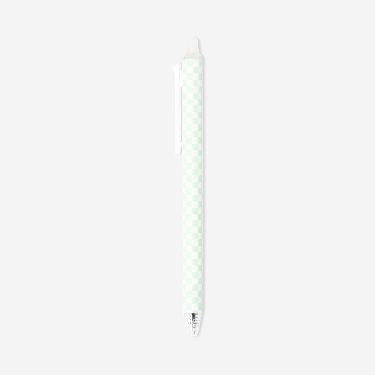 Erasable gel ink pen - Green checks