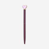Ballpoint pen - Purple heart topper
