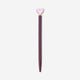 Ballpoint pen - Purple heart topper