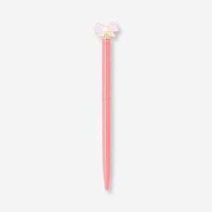 Ballpoint pen - Pink with bow topper
