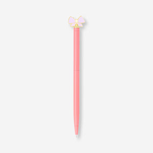 Ballpoint pen - Pink with bow topper