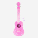 Pembe Donut Desenli Ukulele
