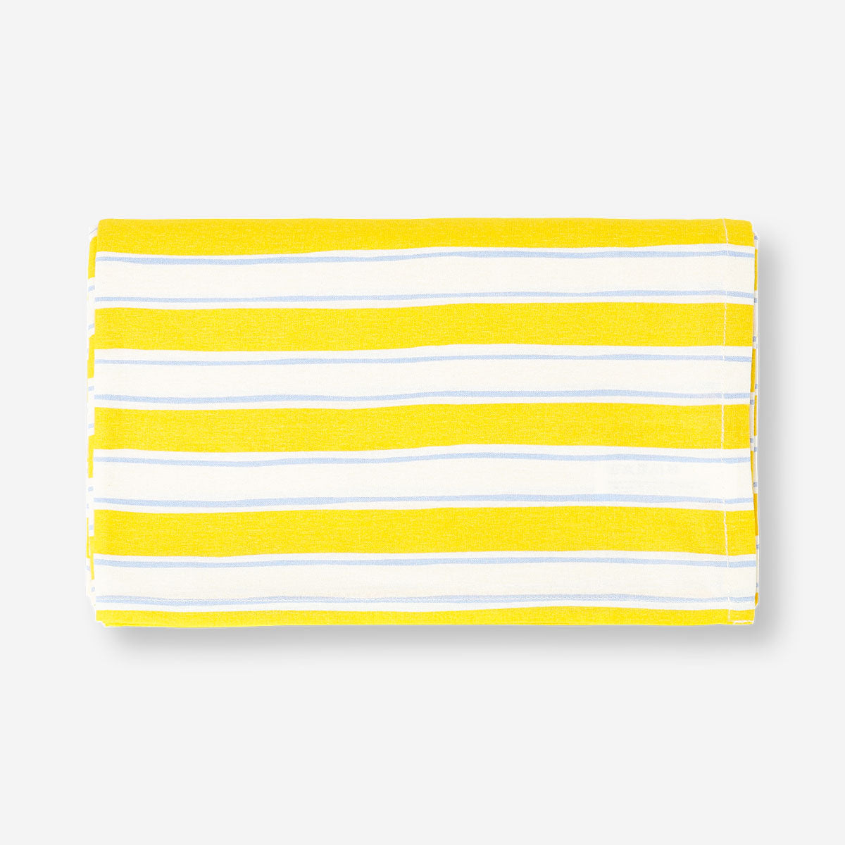 Yellow striped tablecloth - 140x220 cm