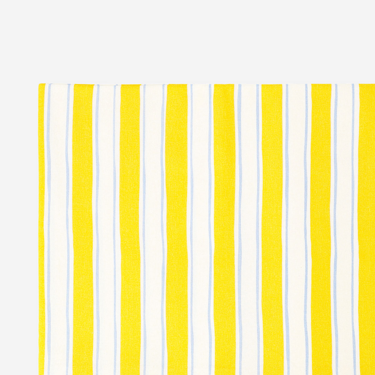 Yellow striped tablecloth - 140x220 cm