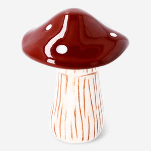 Decorative brown mushroom - 10 cm