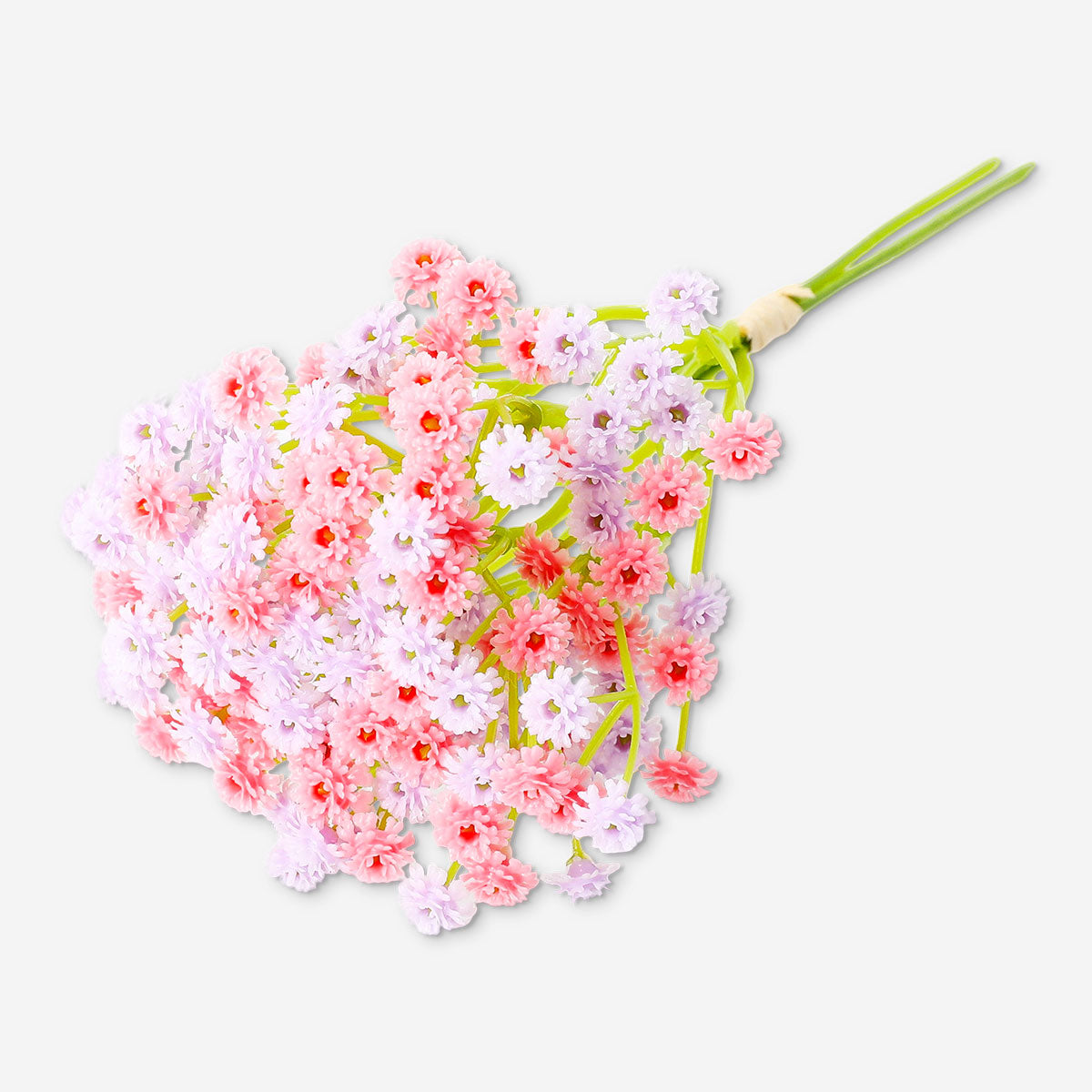 Pembe Lila Yapay Çiçek Buketi