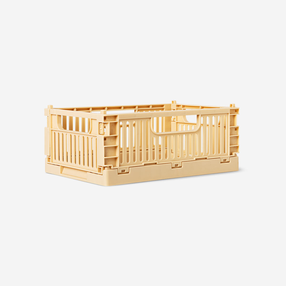 Purple collapsible storage box - 22x14,5 cm