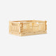 Purple collapsible storage box - 22x14,5 cm