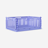 Purple collapsible storage box - 30x22 cm