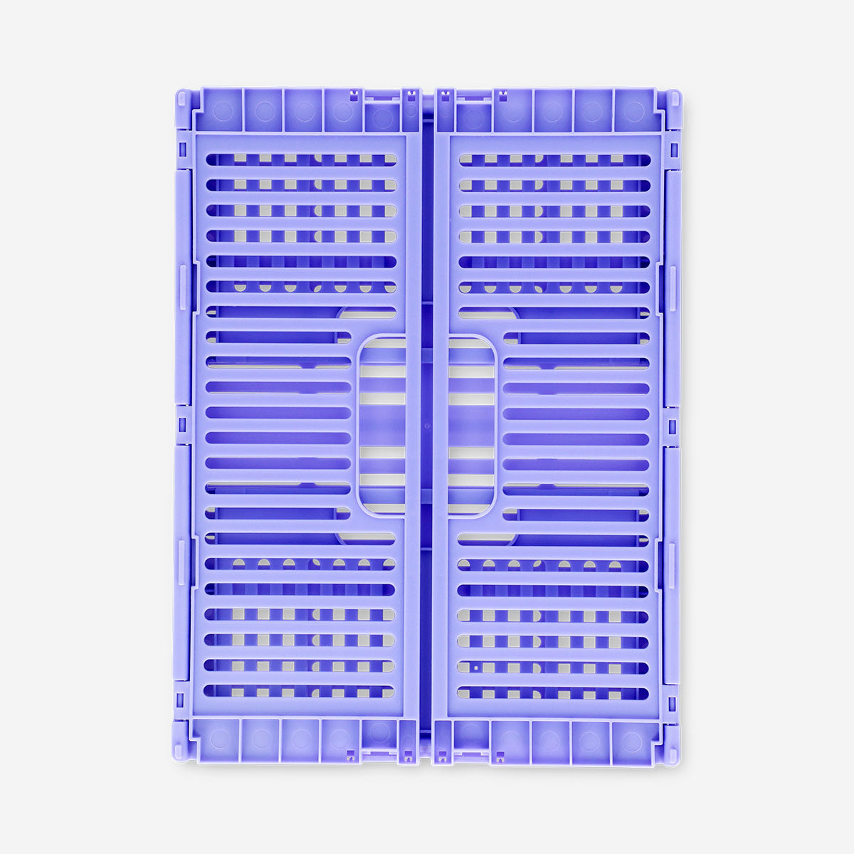 Purple collapsible storage box - 30x22 cm