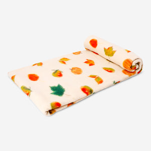 Autumnal fleece blanket - 180x130 cm