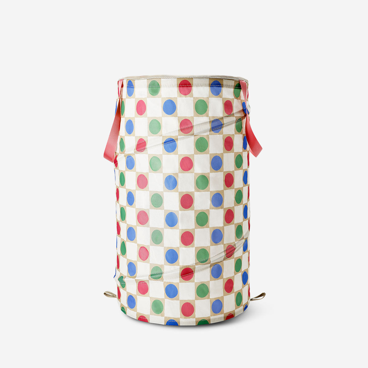 Laundry basket with colourful dots - 35x48 cm