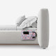 Floral bed pocket - 44x39 cm