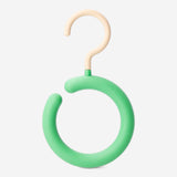 Round hook for scarves and belts