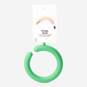 Round hook for scarves and belts