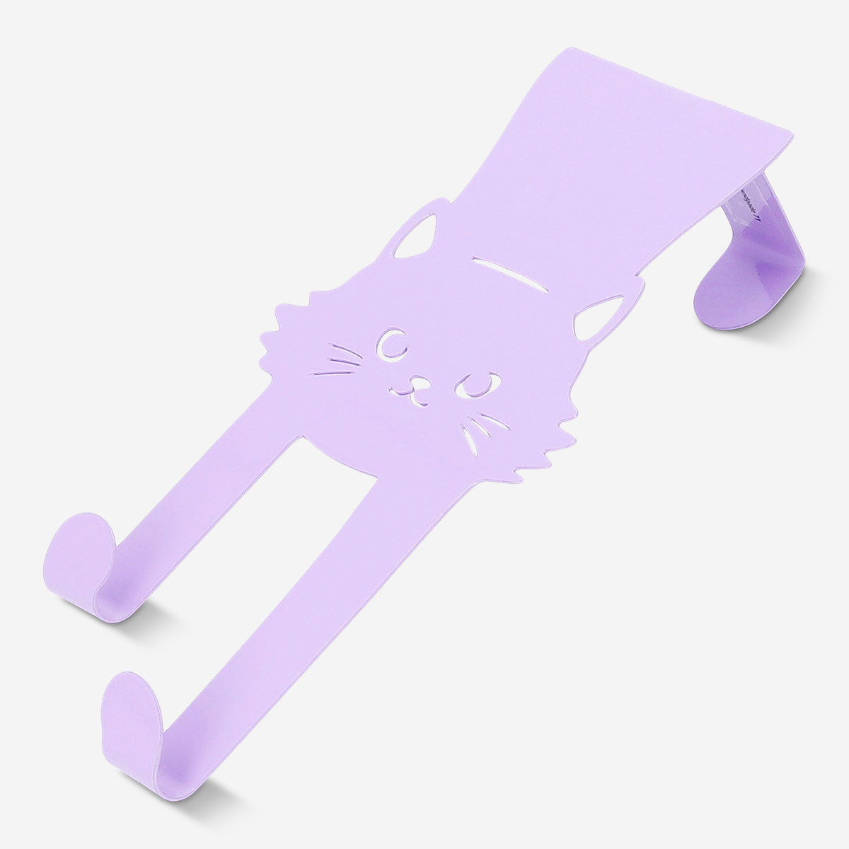 Purple cat hook for the door