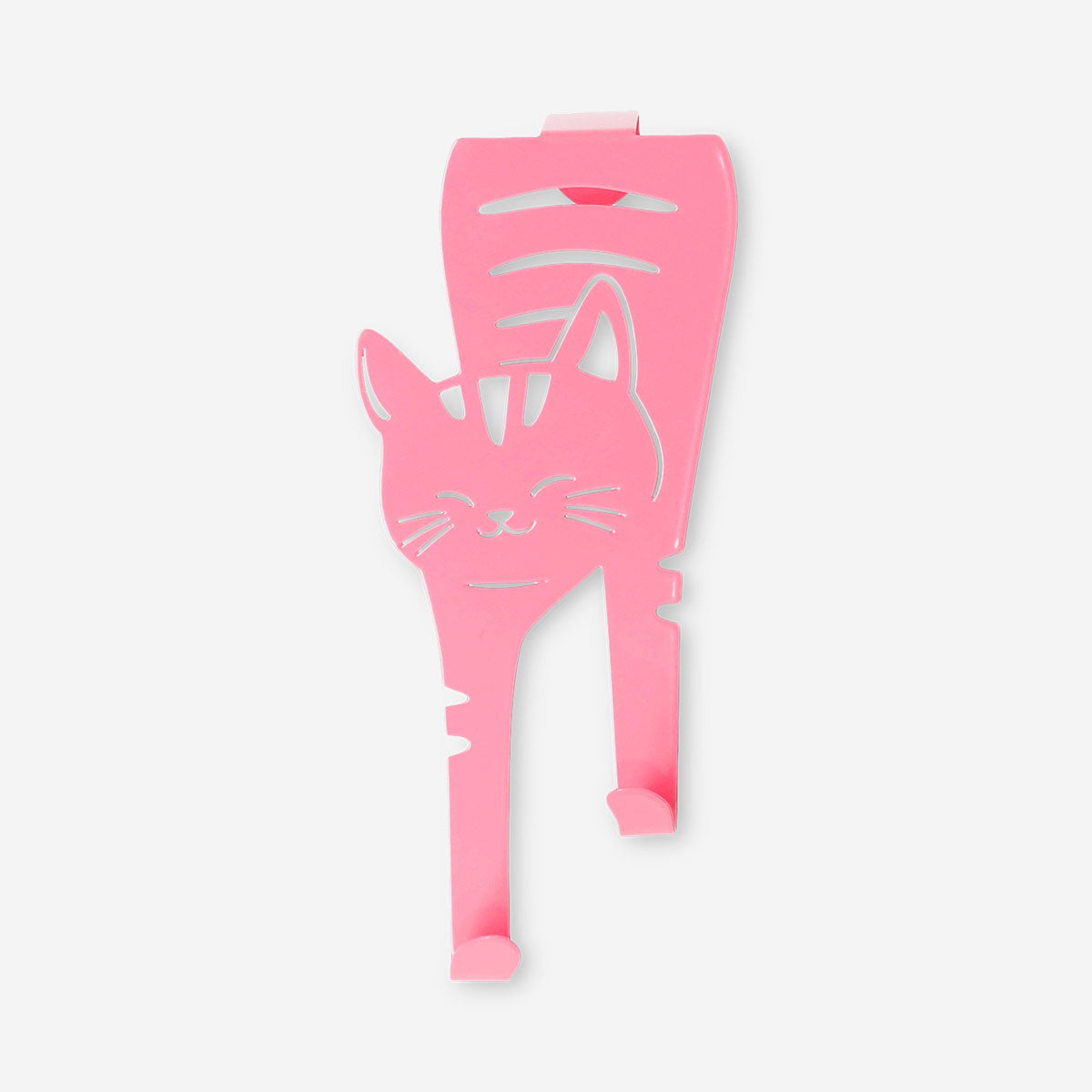 Pembe Kedi Şeklinde Kapı Askısı