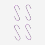 Lilac S-hooks - 2 pcs