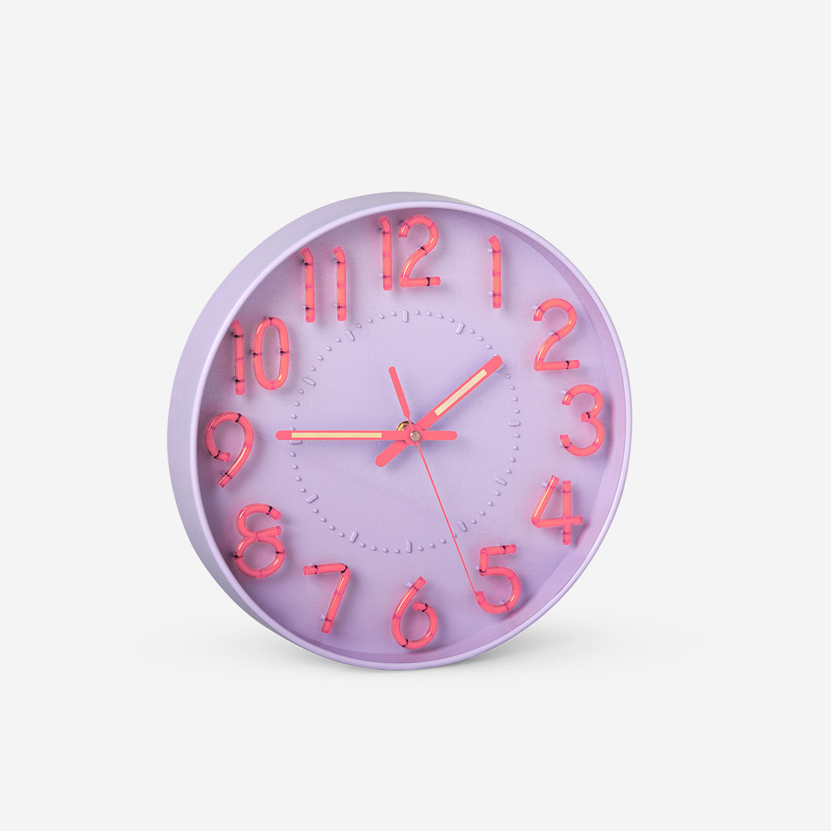 Glow in the dark wall clock