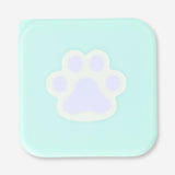 Snack box with paw print - 8.5x8.5 cm