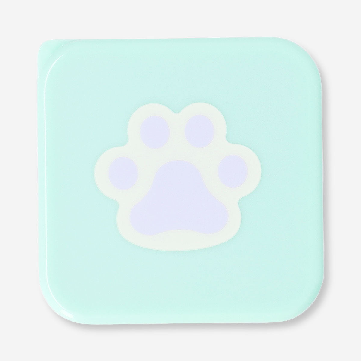 Snack box with paw print - 8.5x8.5 cm
