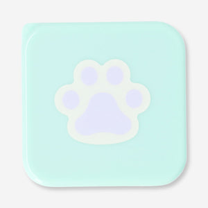 Snack box with paw print - 8.5x8.5 cm