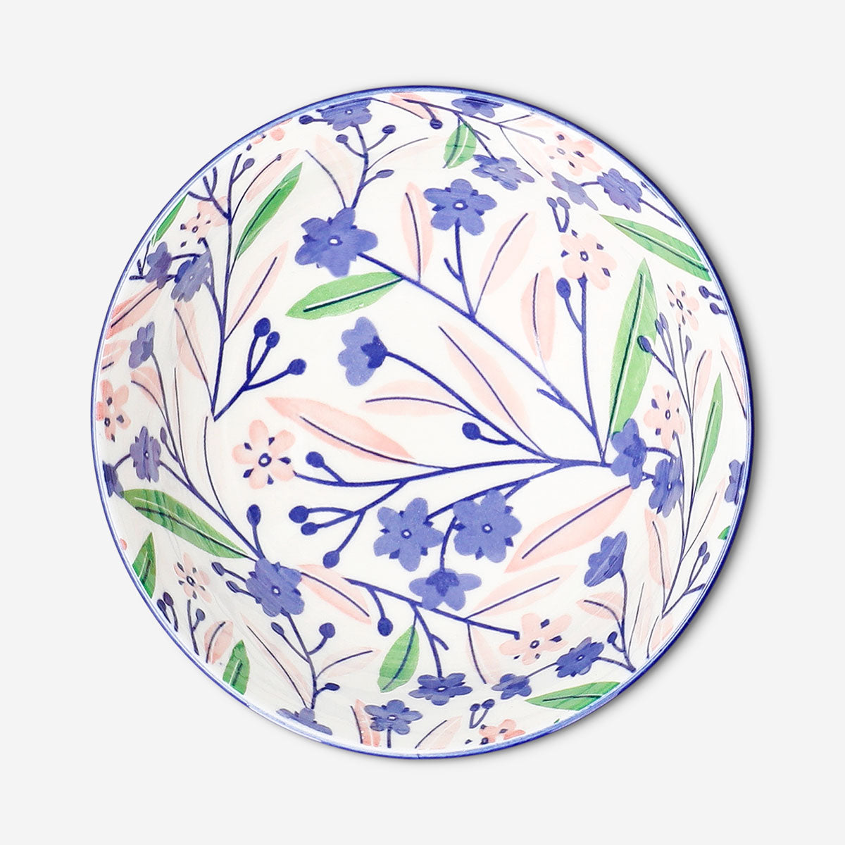 Bowl with flowers - 14 cm
