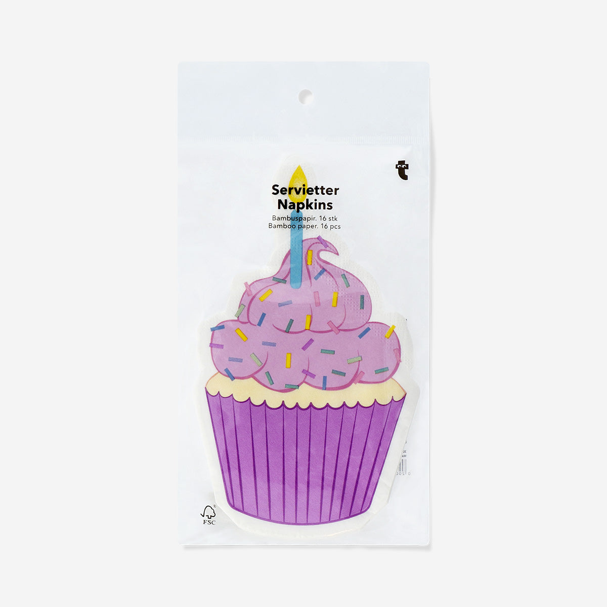 Cupcake napkins - 16 pcs