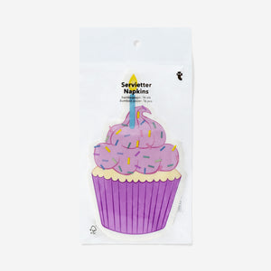 Cupcake napkins - 16 pcs
