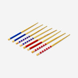 4'lü Renkli Ahşap Chopstick