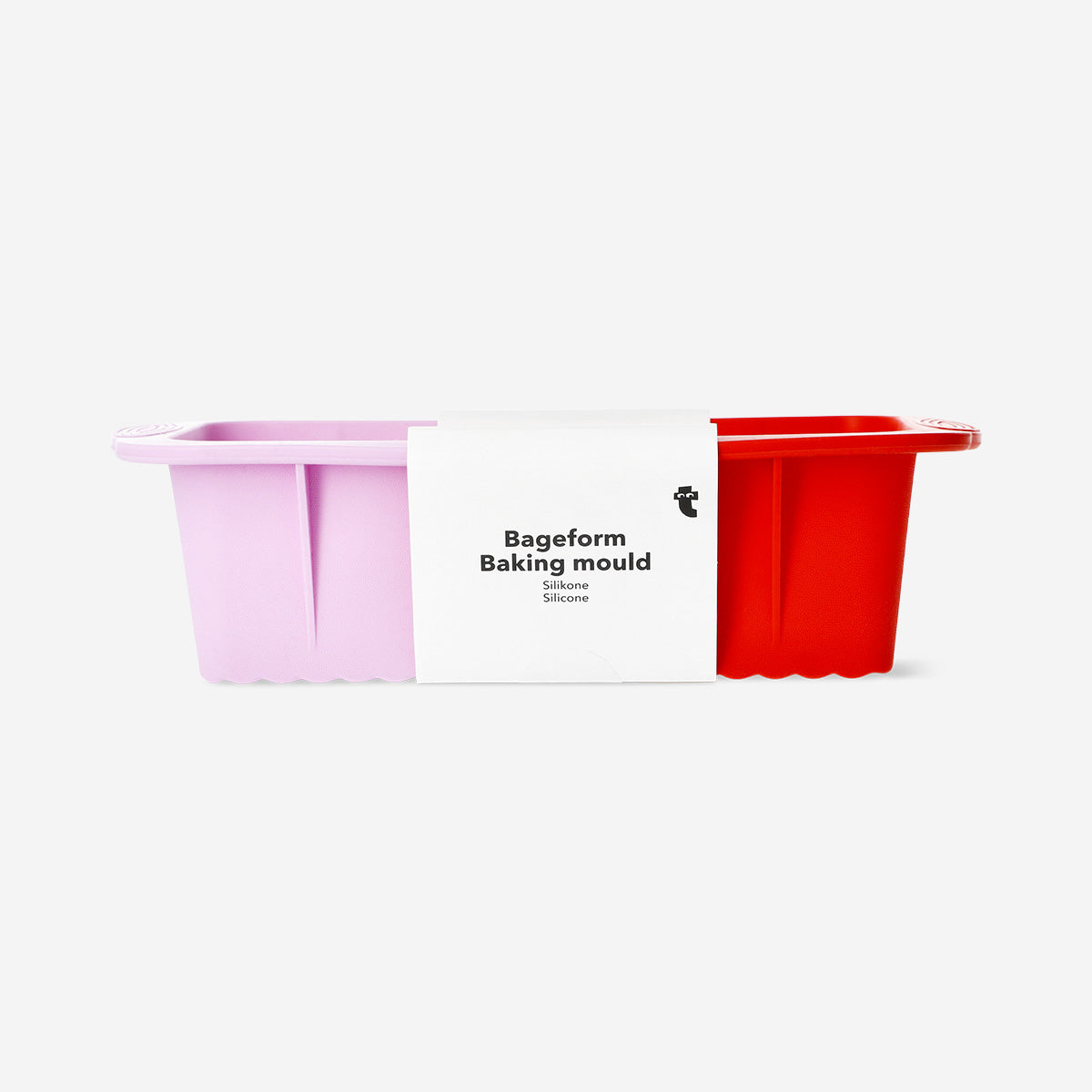 Pembe ve Kırmızı Silikon Baton Kek Kalıbı